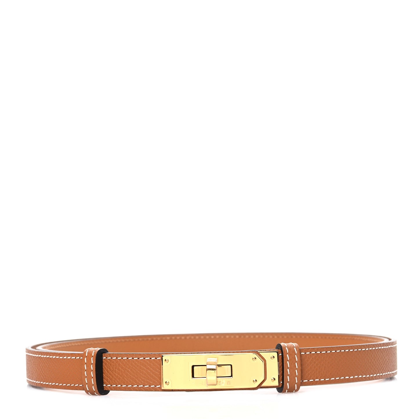 Epsom Kelly Belt Gold