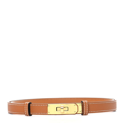 Hermes Epsom Kelly Belt Gold 1 of 4