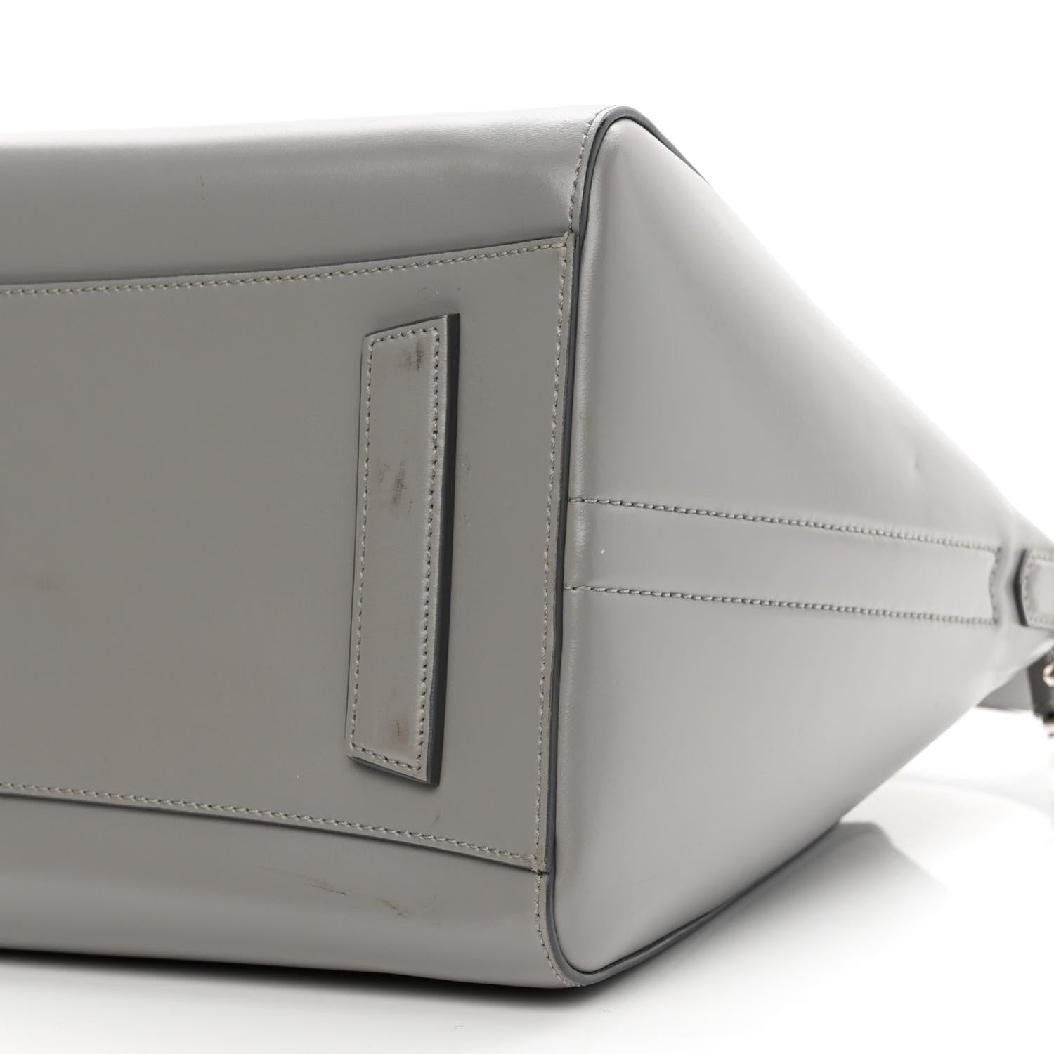 Givenchy Shiny Lord Calfskin Small Antigona Pearl Grey 10 of 10
