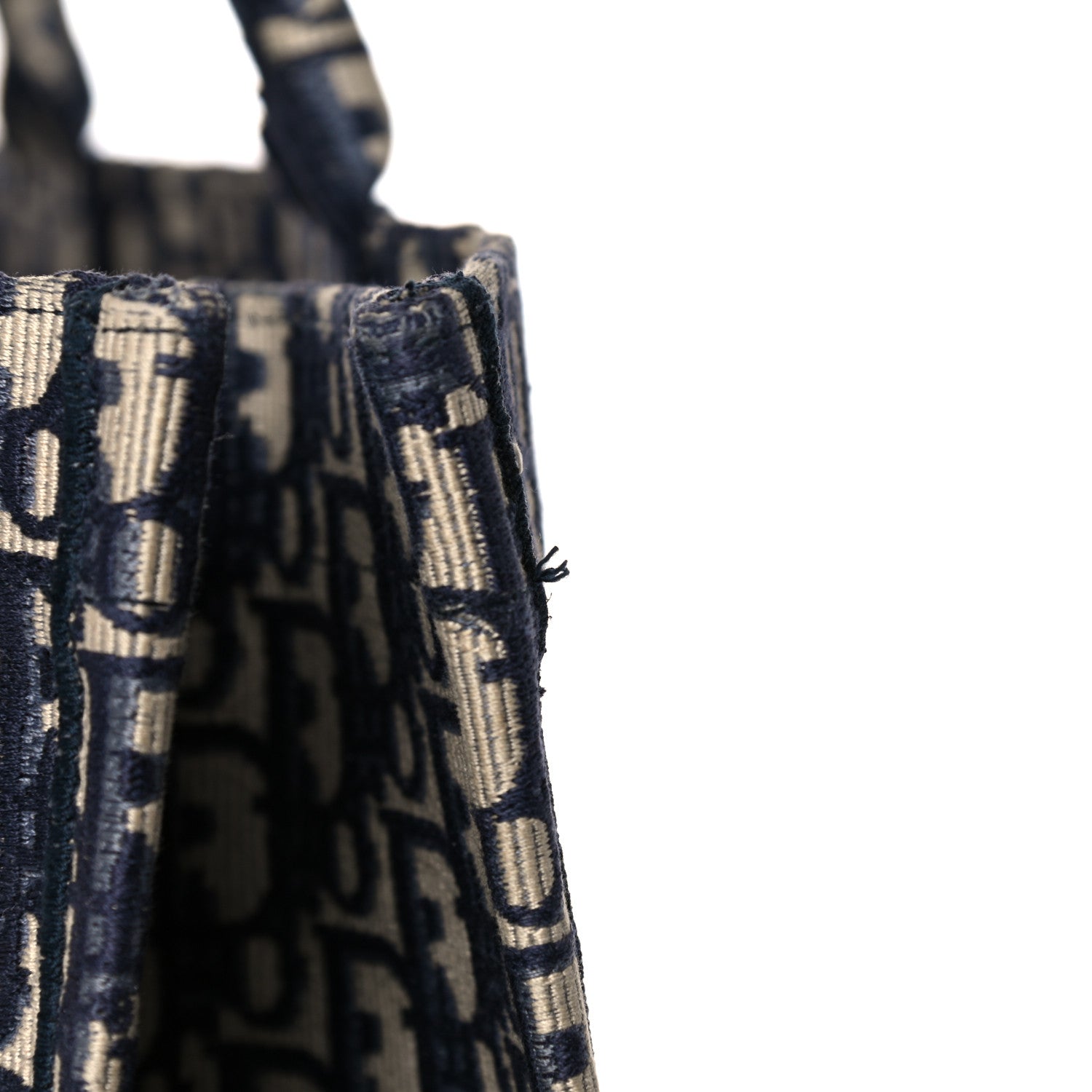 Christian Dior Oblique Book Tote Blue Multicolor 13 of 14