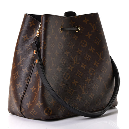 Louis Vuitton Monogram Neonoe MM Black 2 of 4