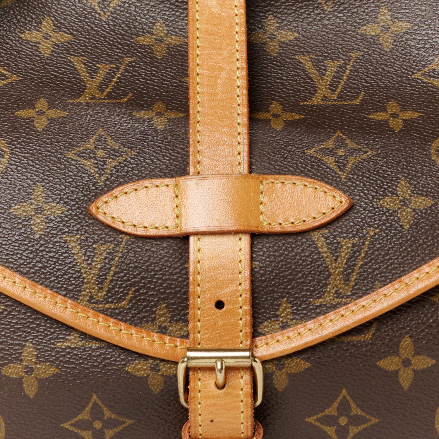 Louis Vuitton Monogram Saumur 30 10 of 15