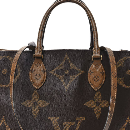 Louis Vuitton Reverse Monogram Giant Onthego GM 7 of 13
