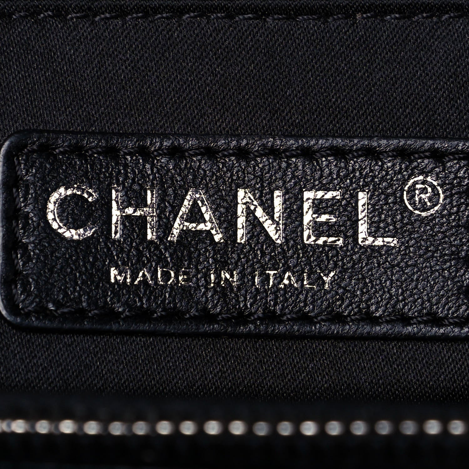 Chanel Caviar Quilted Grand Shopping Tote GST Black 6 of 12