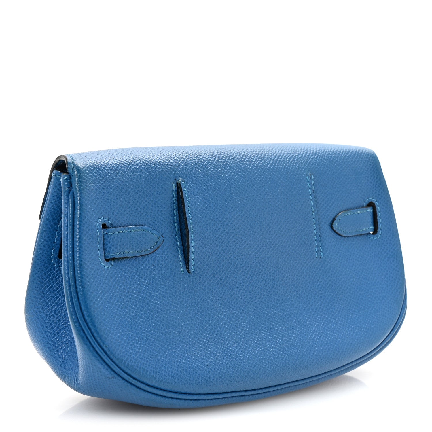 Hermes Courchevel Kelly Banana Belt Bag Bleu France 3 of 6