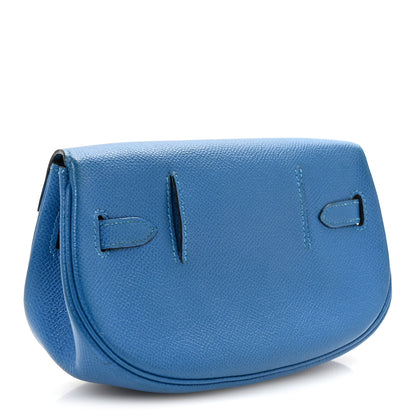 Hermes Courchevel Kelly Banana Belt Bag Bleu France 3 of 6