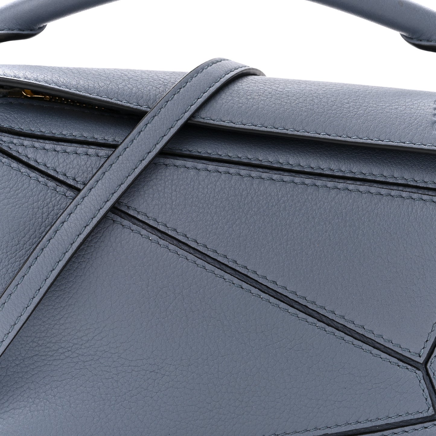 Calfskin Mini Puzzle Bag Blue