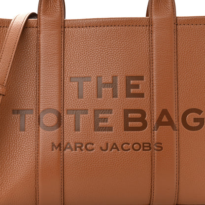 Marc Jacobs Grained Calfskin Medium The Tote Bag Argan Oil 8 of 10