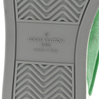 Louis Vuitton Calfskin Monogram Mens Rivoli Sneakers 11 White 7 of 11