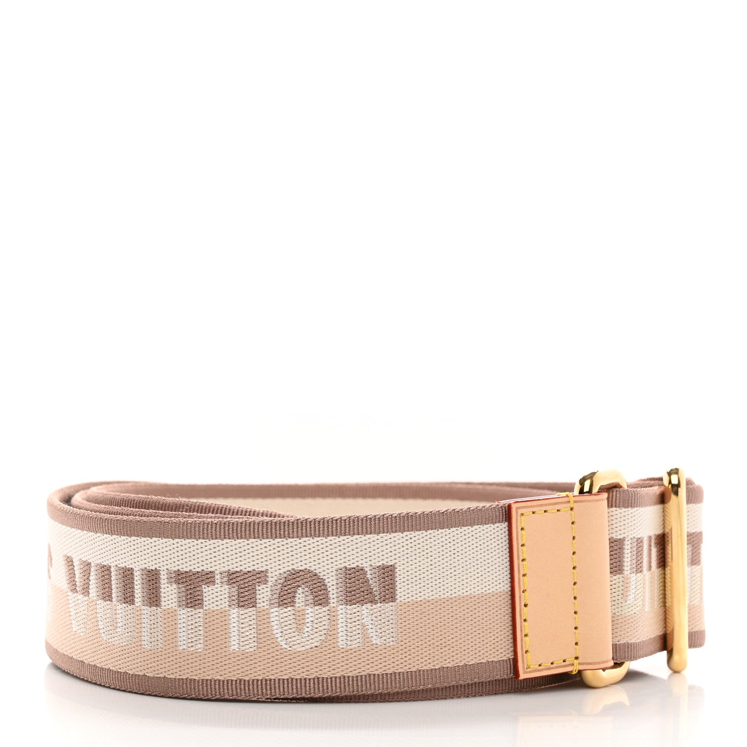 Louis Vuitton Jacquard Speedy Bandouliere 20 Shoulder Strap Beige 2 of 3