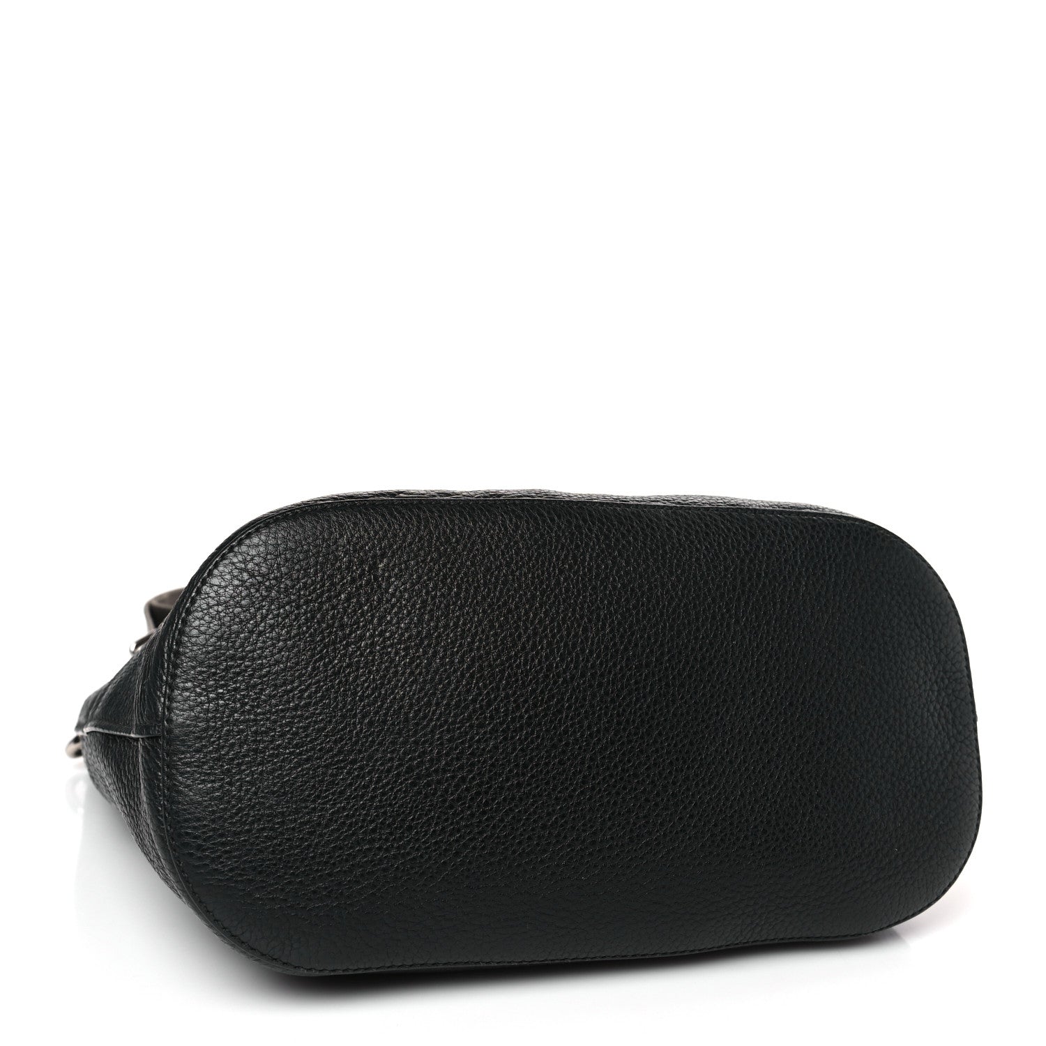 Prada Vitello Phenix Logo Hobo Black 4 of 8