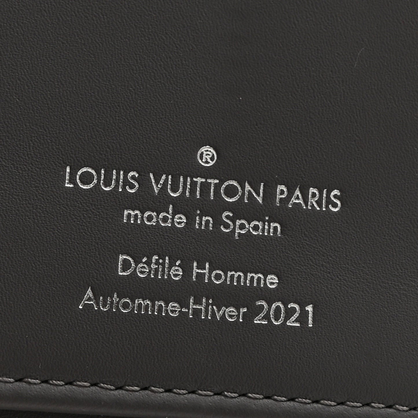 Monogram Mirror Zippy Wallet Silver