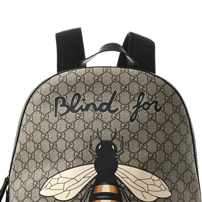 Gucci GG Supreme Monogram Blind For Love Dome Backpack 7 of 10