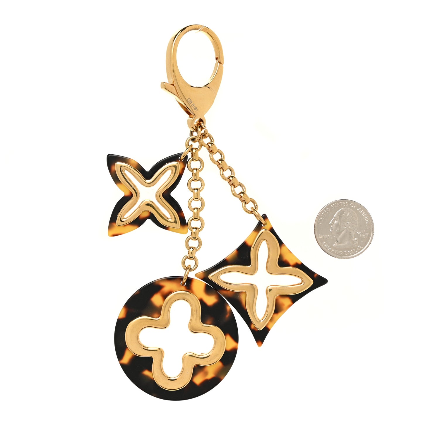 Insolence Bag Charm Ecaille