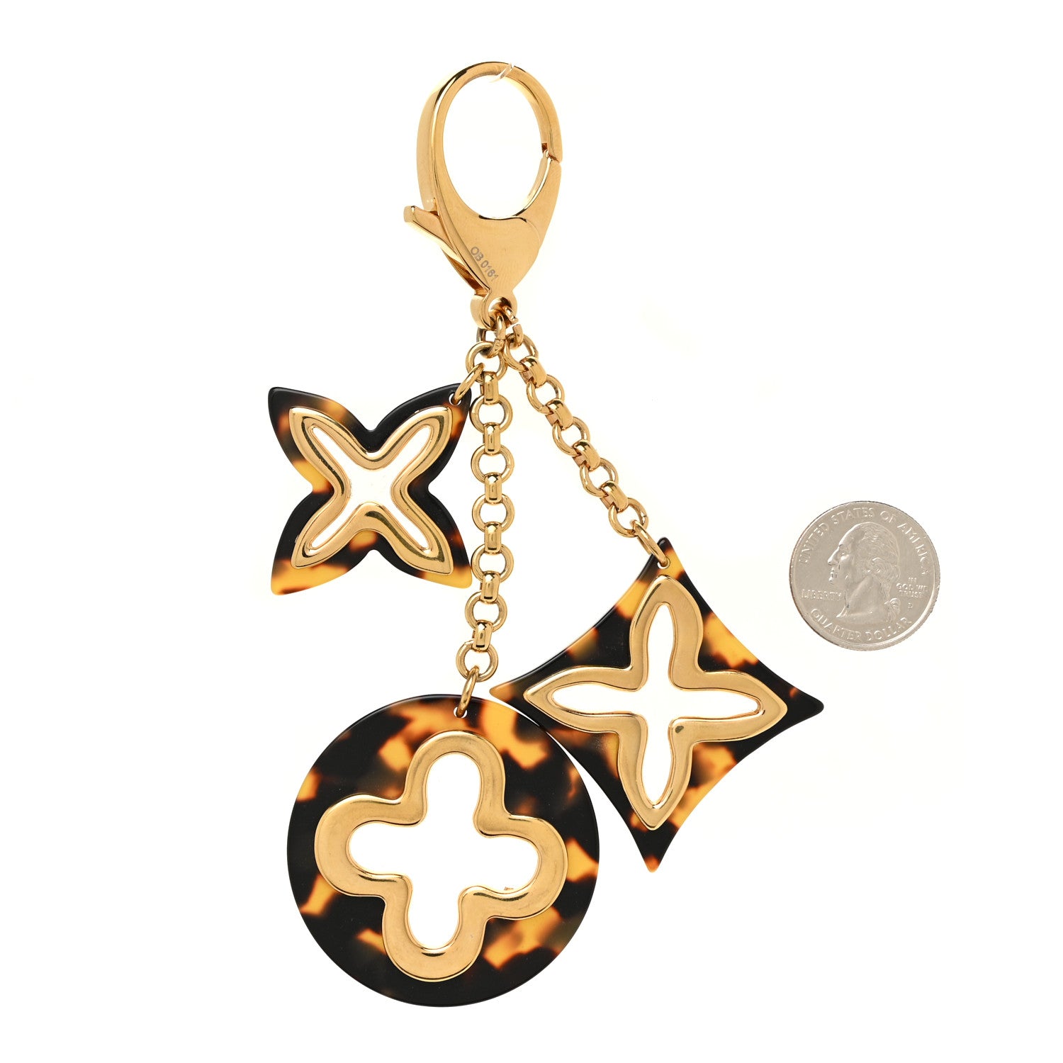 Louis Vuitton Insolence Bag Charm Ecaille 2 of 4