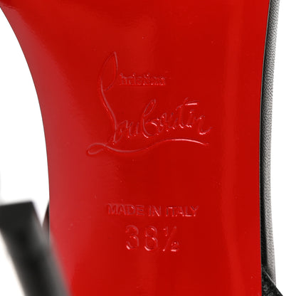 Christian Louboutin Nappa Rosalie 100 Sandals 38.5 Black 6 of 7