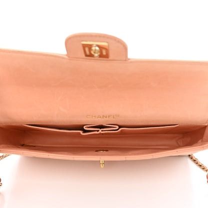 Chanel Lambskin East West Chocolate Bar Flap Beige 5 of 12