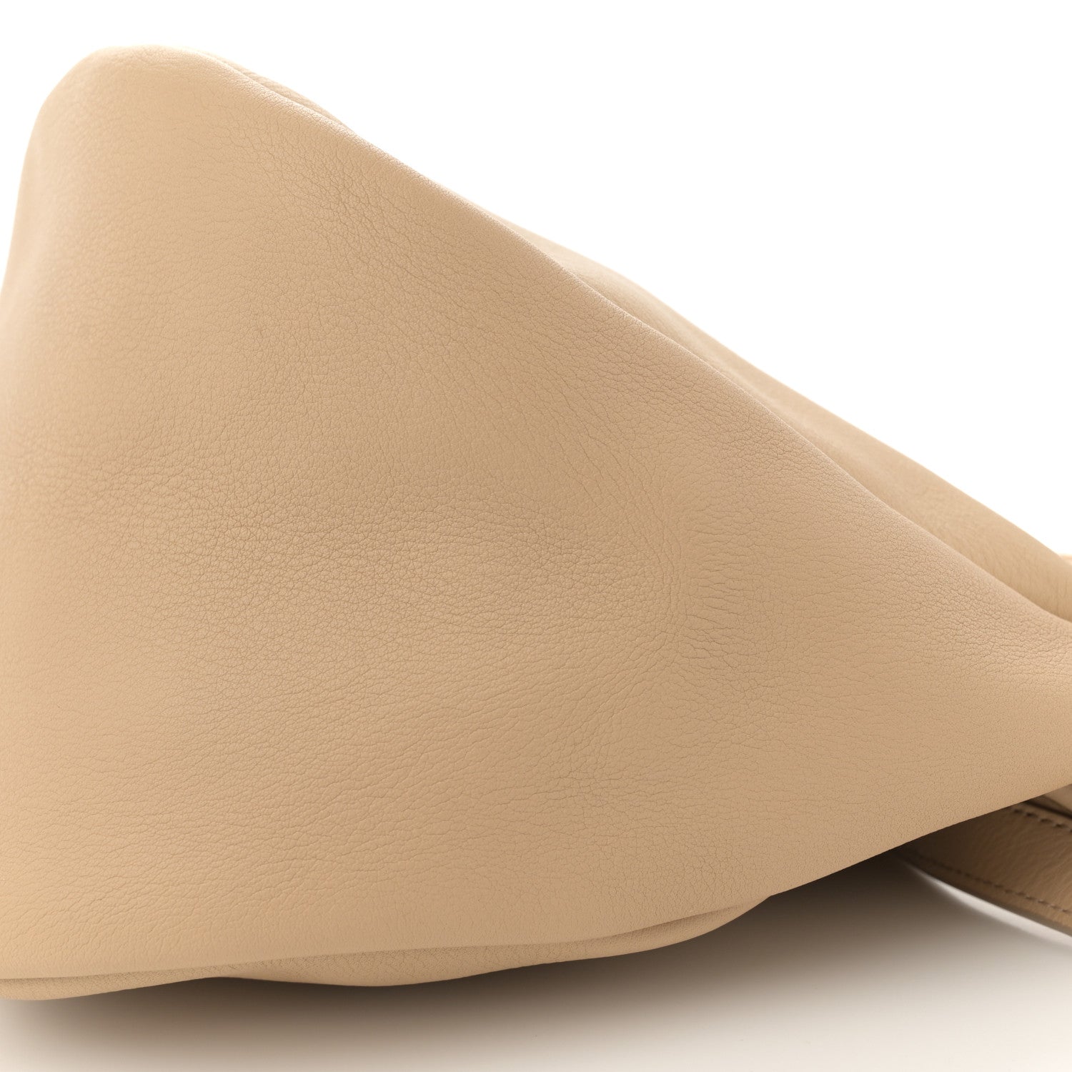 The Row Grained Calfskin Large Slouchy Banana Bag Light Cuir 11 of 13