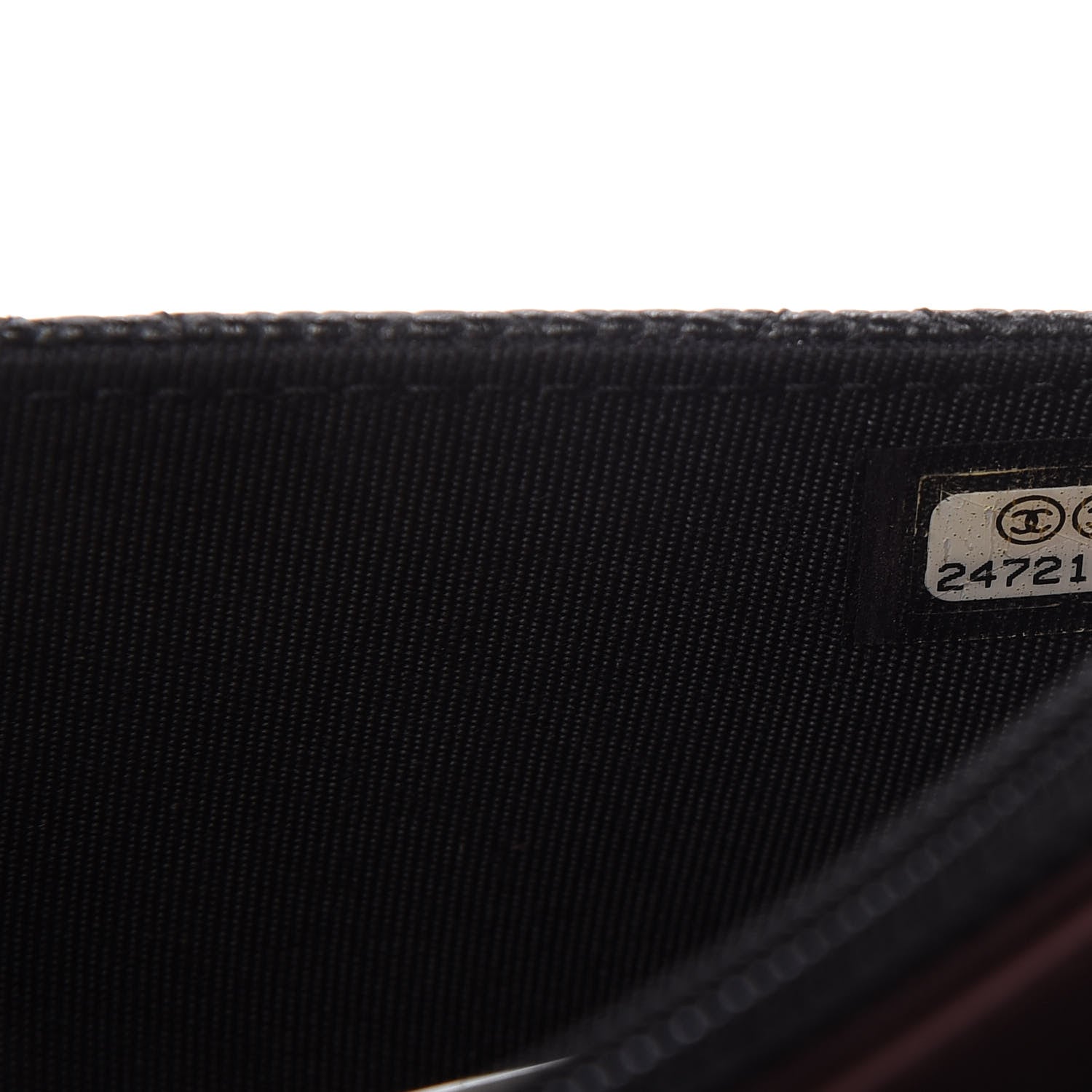 Chanel Caviar Quilted Wallet On Chain WOC Black 10 of 12