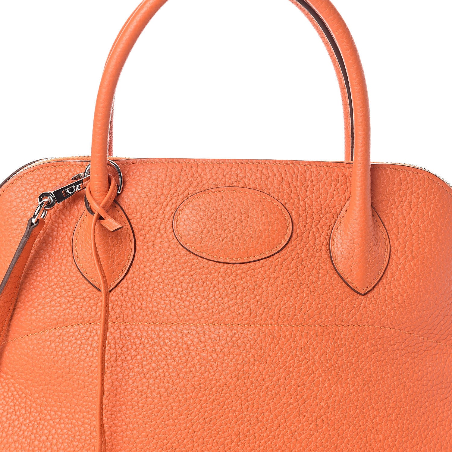 Hermes Taurillon Clemence Bolide 31 Orange 7 of 9