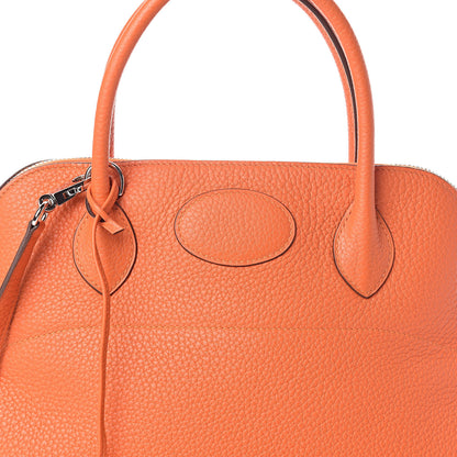 Hermes Taurillon Clemence Bolide 31 Orange 7 of 9