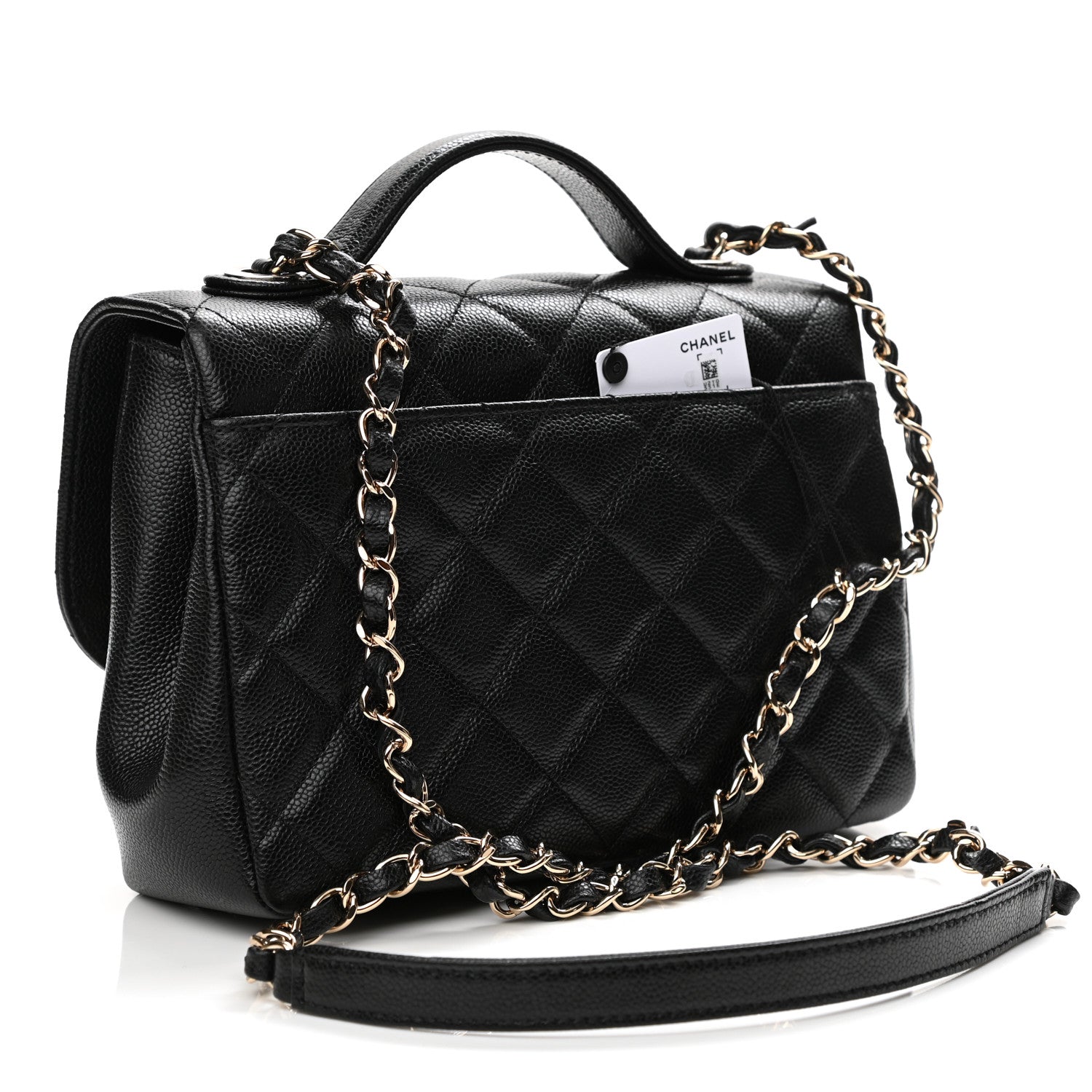 Chanel Caviar Quilted Medium Business Affinity Flap Black 3 of 11
