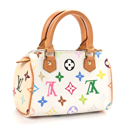 Louis Vuitton Monogram Multicolor Mini Sac HL Speedy White 2 of 8
