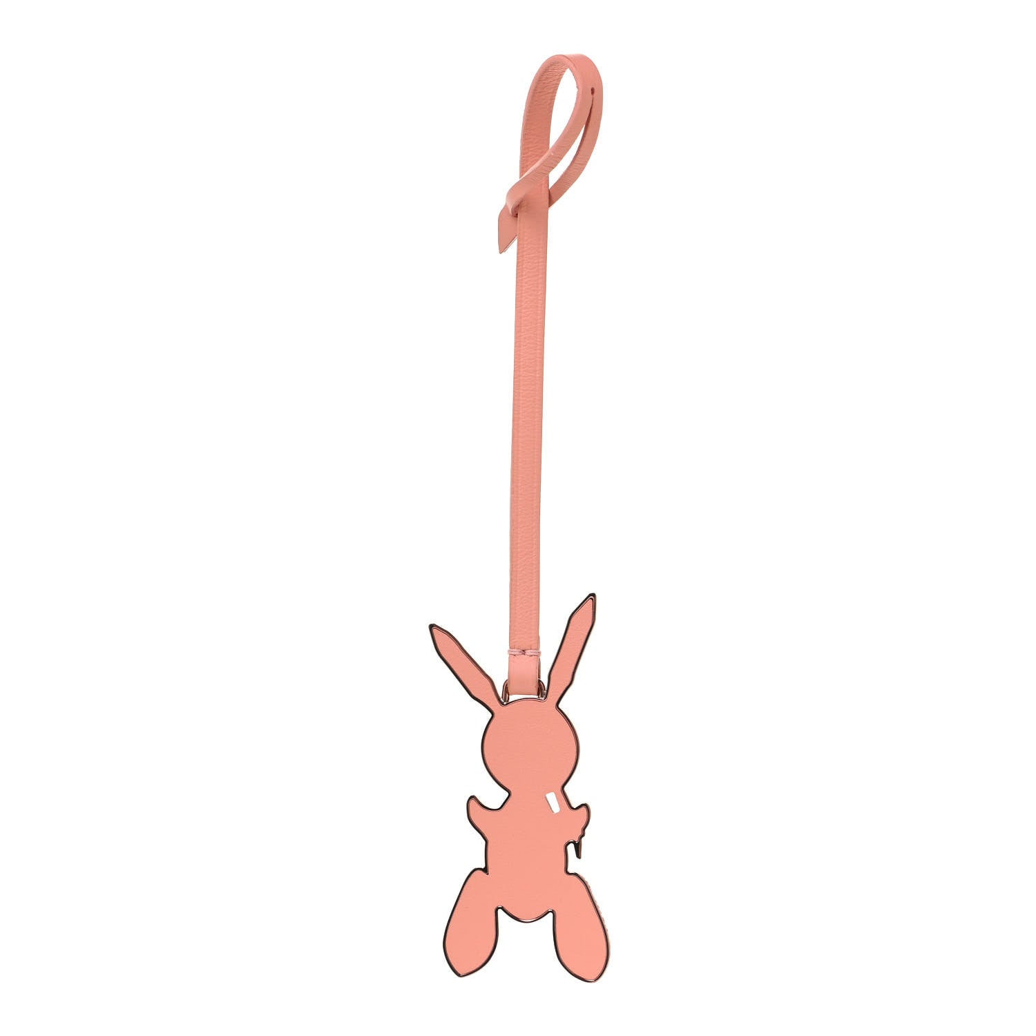 Louis Vuitton Calfskin Jeff Koons Masters LV Rabbit Bag Charm 1 of 3