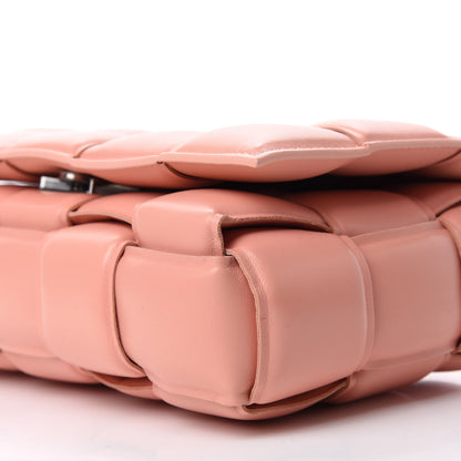 Bottega Veneta Nappa Maxi Intreccio Padded Cassette Crossbody Bag Peachy 7 of 10