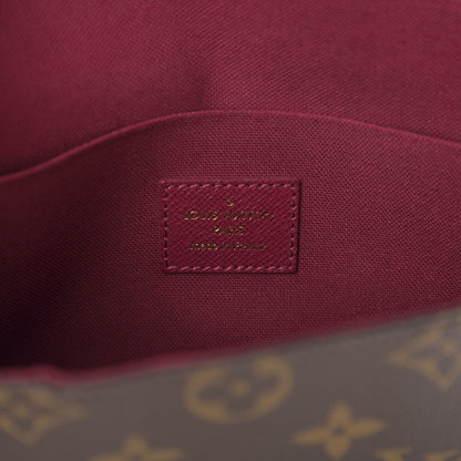 Louis Vuitton Monogram Pochette Felicie Chain Wallet Fuchsia 6 of 9