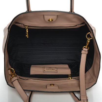 Prada Vitello Daino Shopping Tote Cammeo 5 of 10
