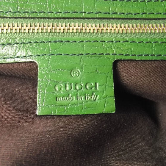 Monogram Large Horsebit Web Shoulder Bag