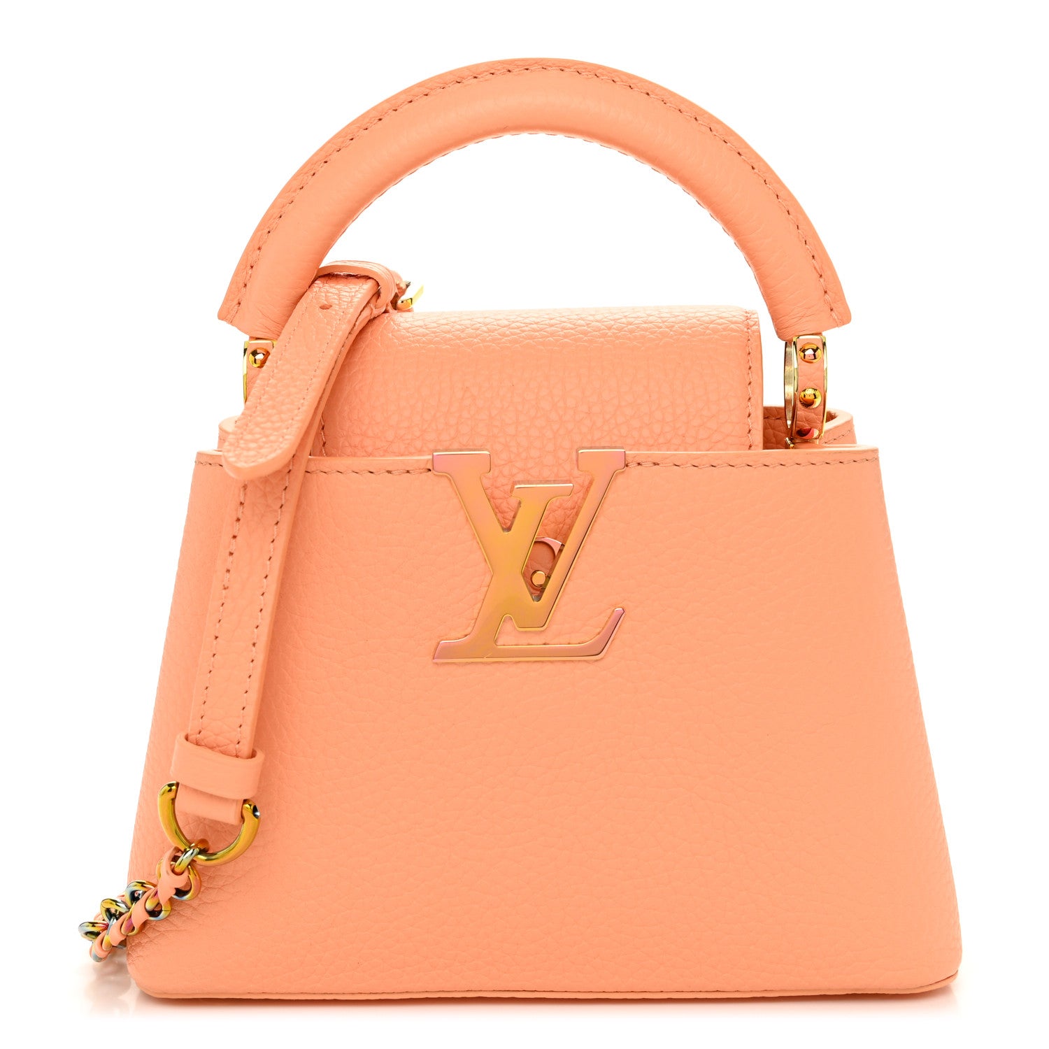 Louis Vuitton Taurillon Mini Capucines Abricot 1 of 11