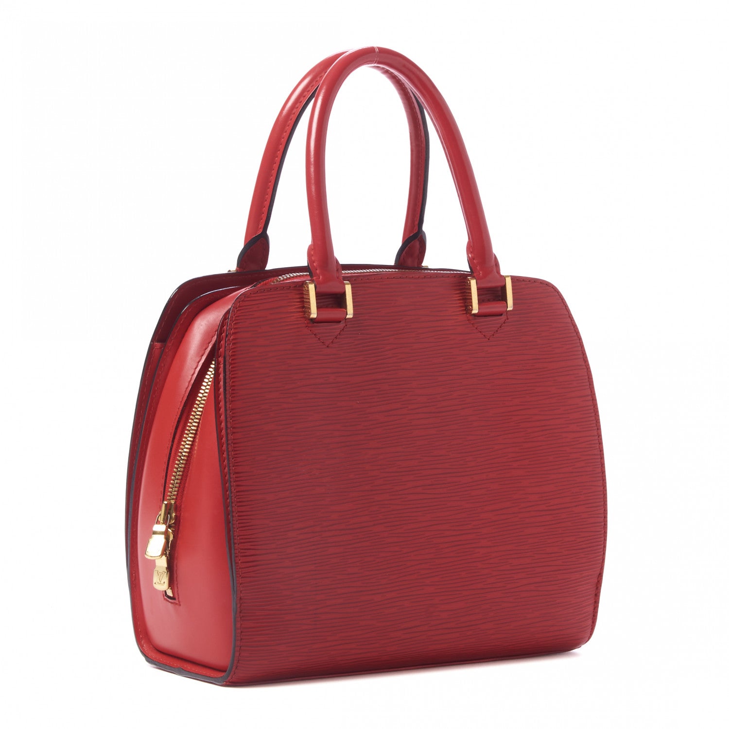 Louis Vuitton Epi Pont-Neuf Castillan Red 3 of 8