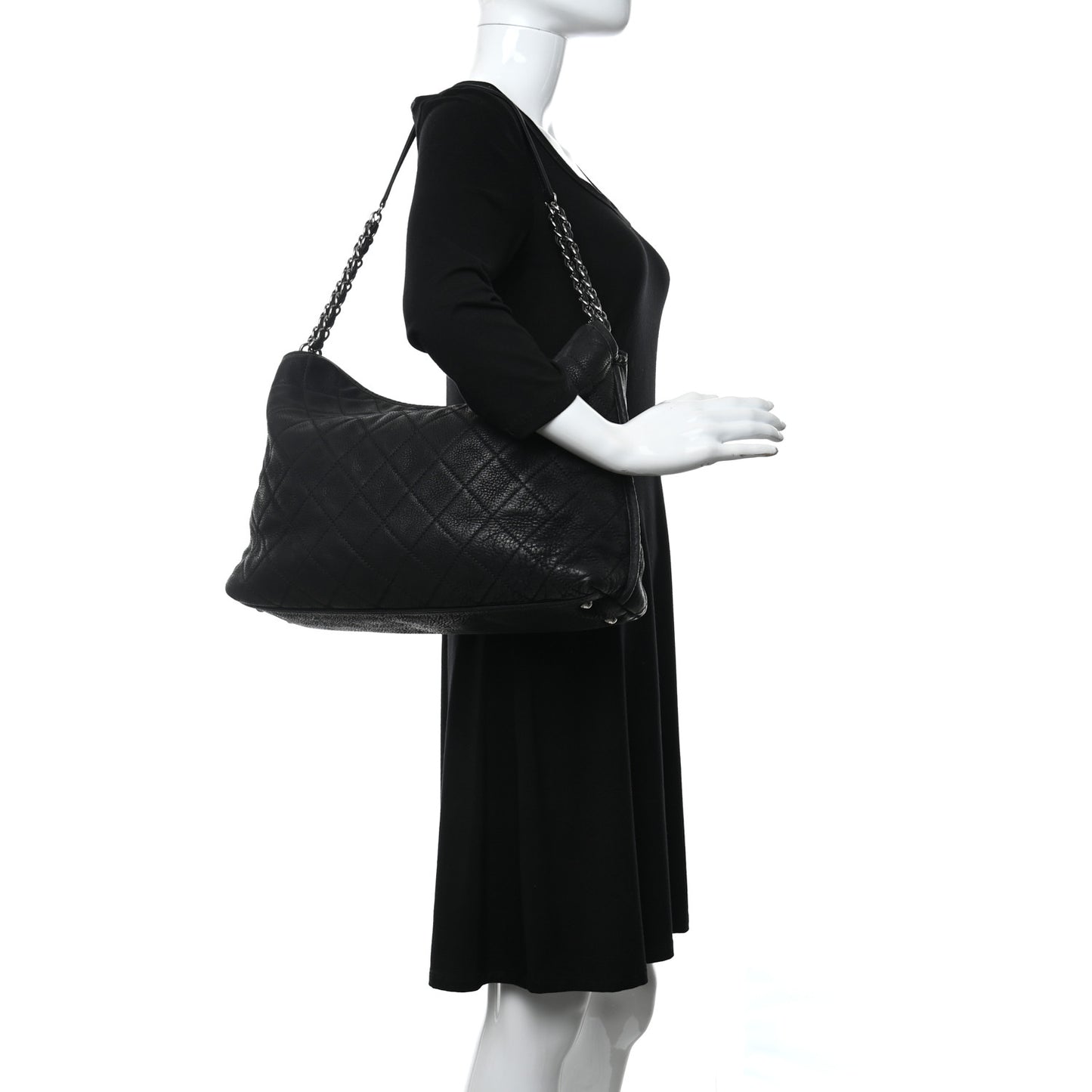 Nubuck Hobo Black