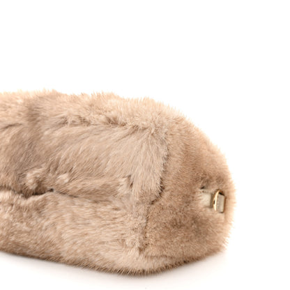 Louis Vuitton Mink Nano Speedy Bandouliere Gold 9 of 9