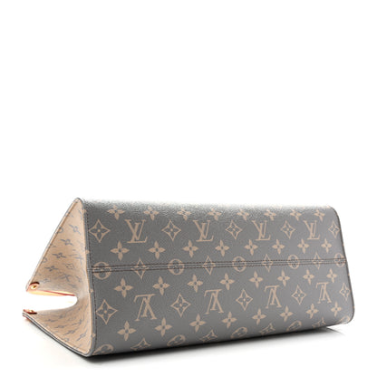 Louis Vuitton Monogram Onthego MM Trianon Gray 4 of 9