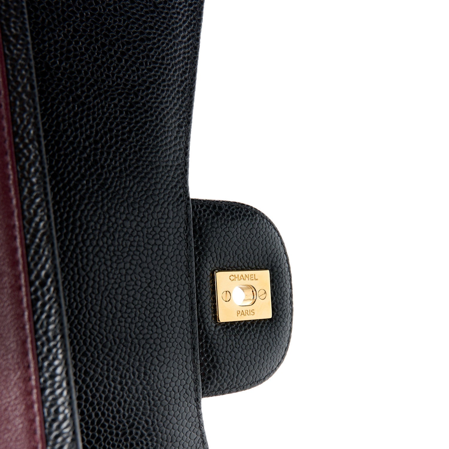 Chanel Caviar Quilted Jumbo Double Flap Black 7 of 11