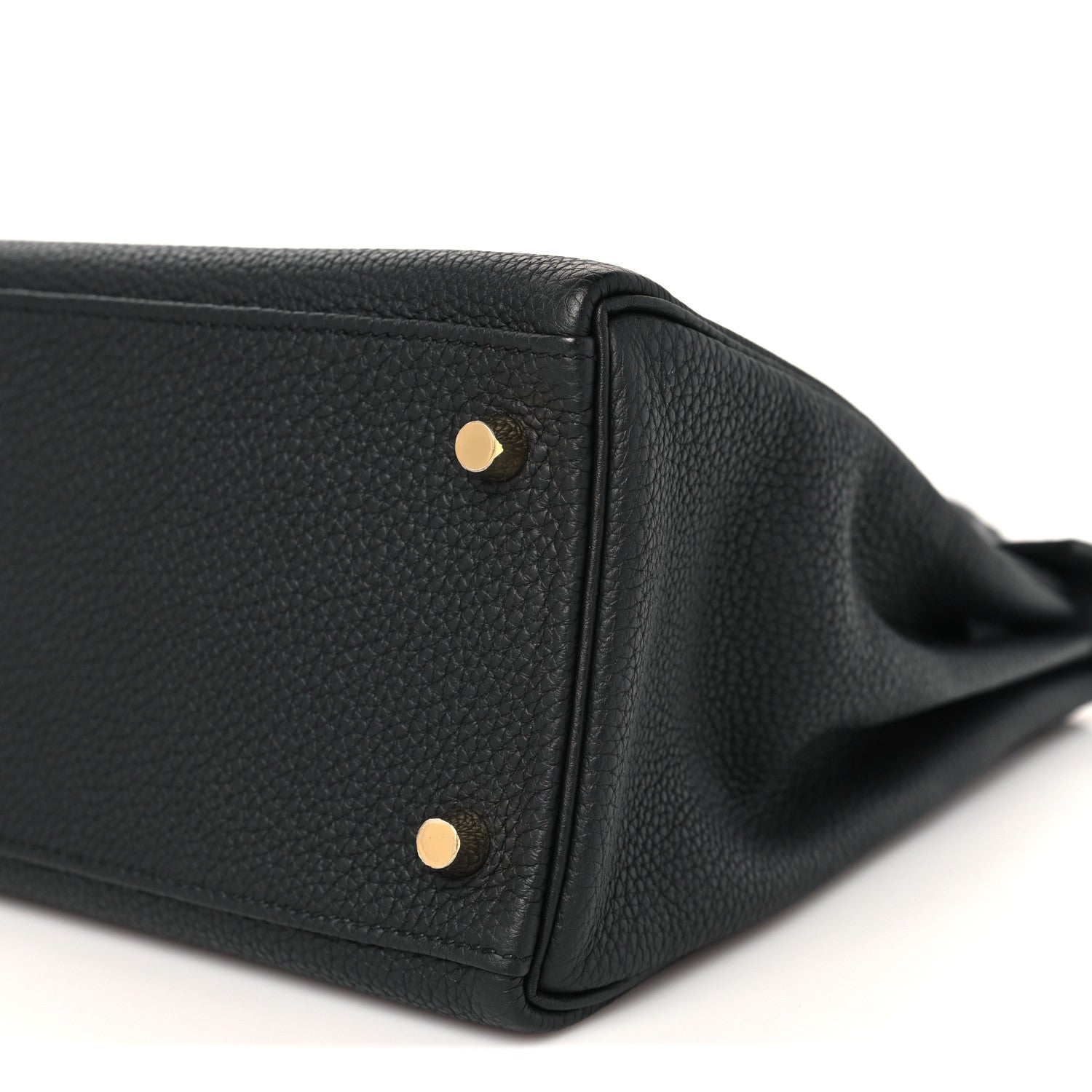 Hermes Togo Kelly Retourne 28 Black 10 of 11