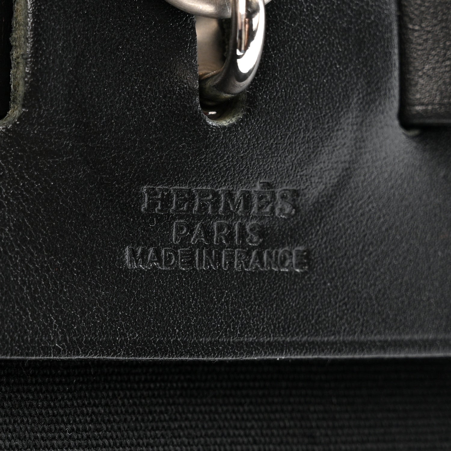 Hermes oile Vache Calfskin Herbag 39 MM Black 8 of 18