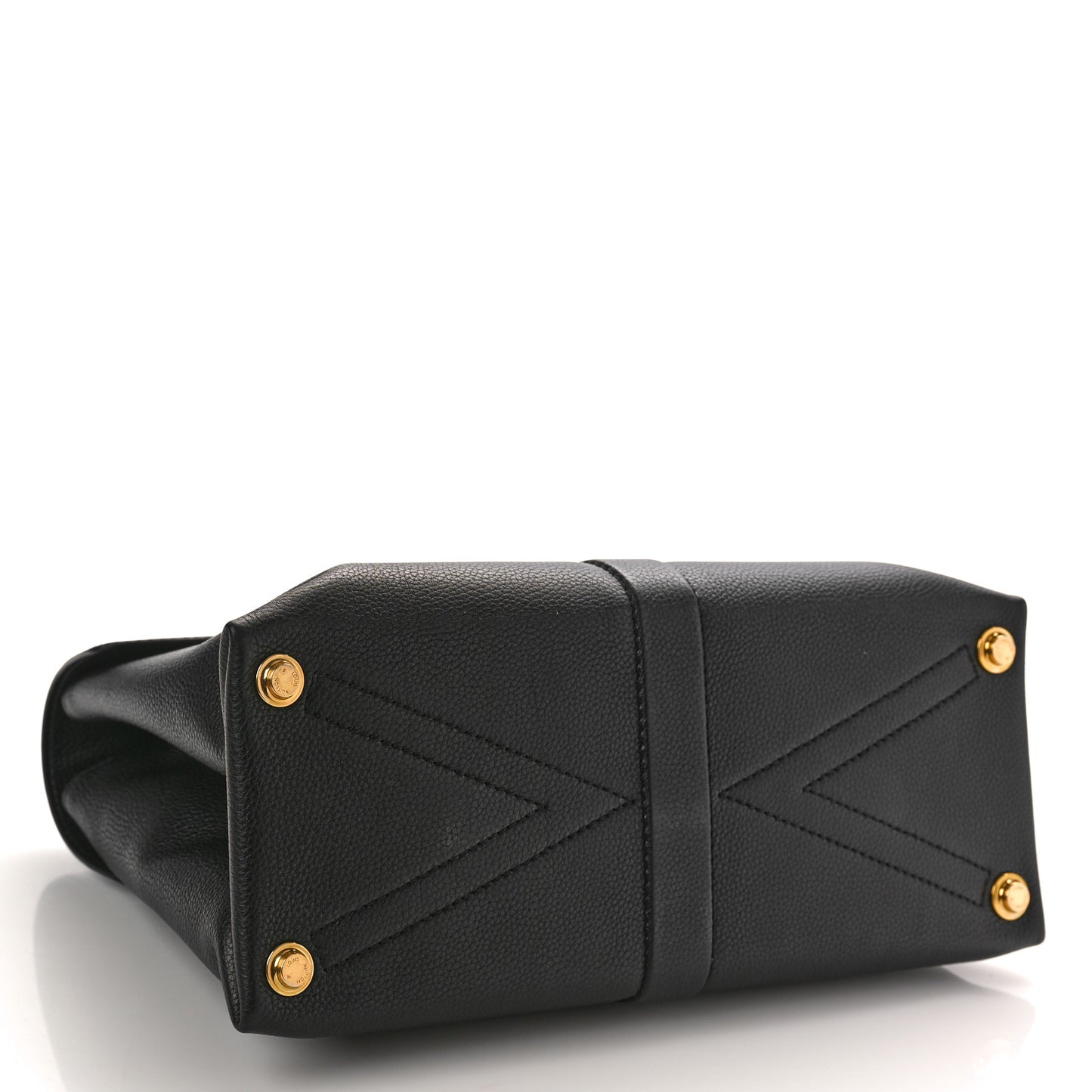 Grained Smooth Calfskin Rose Des Vents PM Black