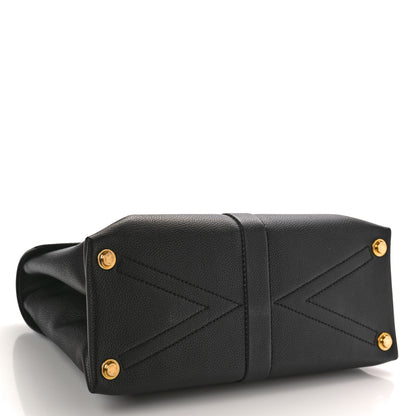 Louis Vuitton Grained Smooth Calfskin Rose Des Vents PM Black 5 of 12