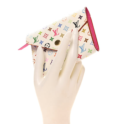 Louis Vuitton LV x TM Monogram Multicolor Victorine Wallet White 2 of 9
