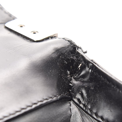 Chanel Glazed Calfskin Large Boy Flap Black 8 of 13