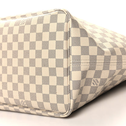Louis Vuitton Damier Azur Neo Neverfull GM Rose Ballerine 10 of 11