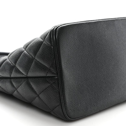 Chanel Caviar Quilted Medallion Tote Black 9 of 10