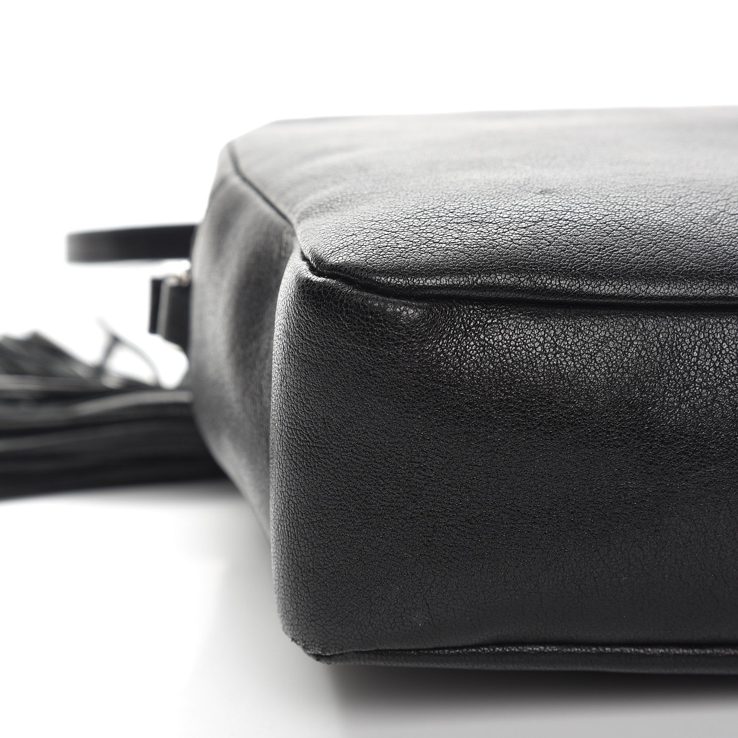 Saint Laurent Lambskin Monogram Small Lou Camera Bag Black 14 of 17