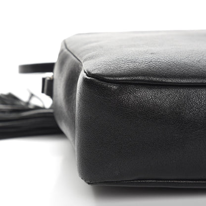 Saint Laurent Lambskin Monogram Small Lou Camera Bag Black 14 of 17