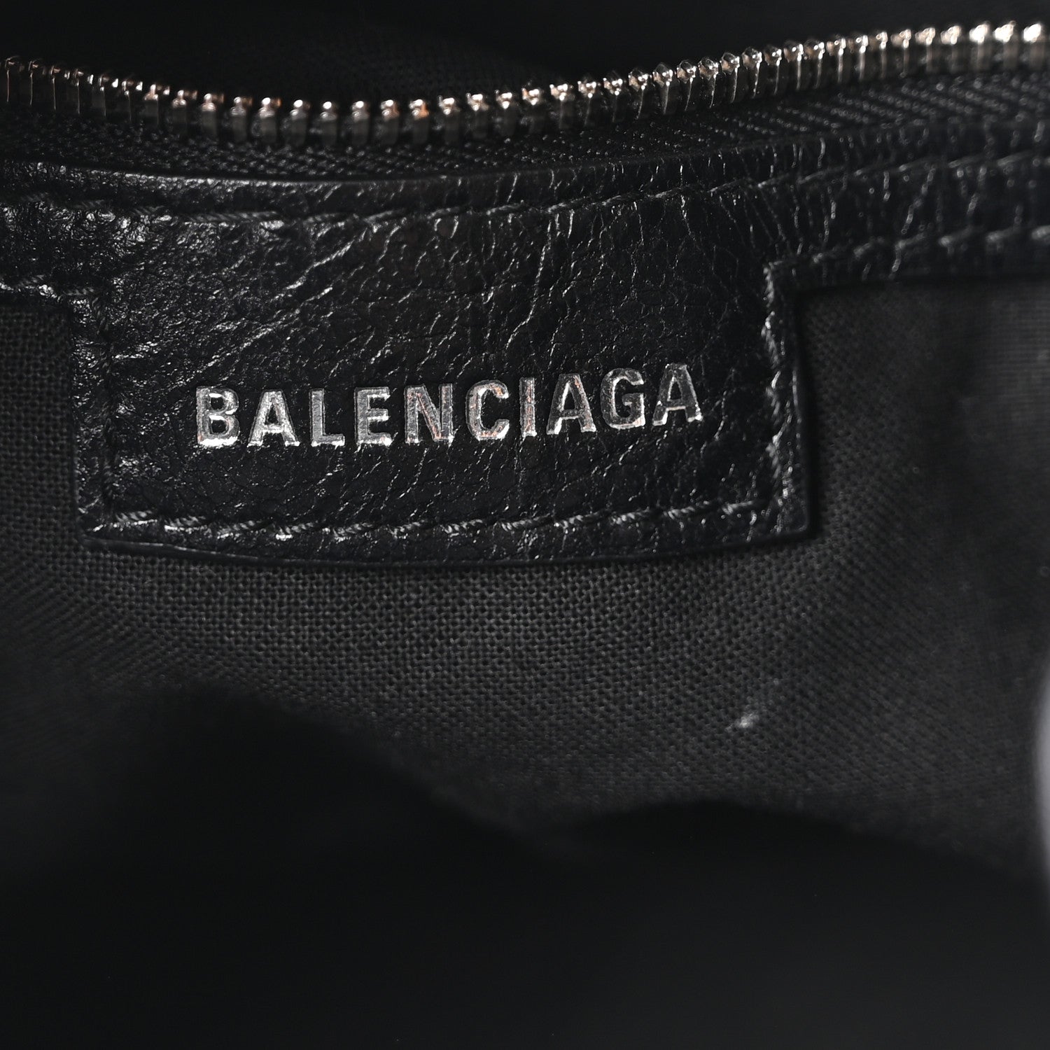 Balenciaga Agneau Arena Le Cagole Bucket Bag XS Black 7 of 11