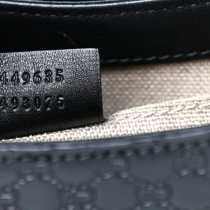 Gucci Microguccissima Medium Emily Chain Shoulder Bag Black 7 of 10